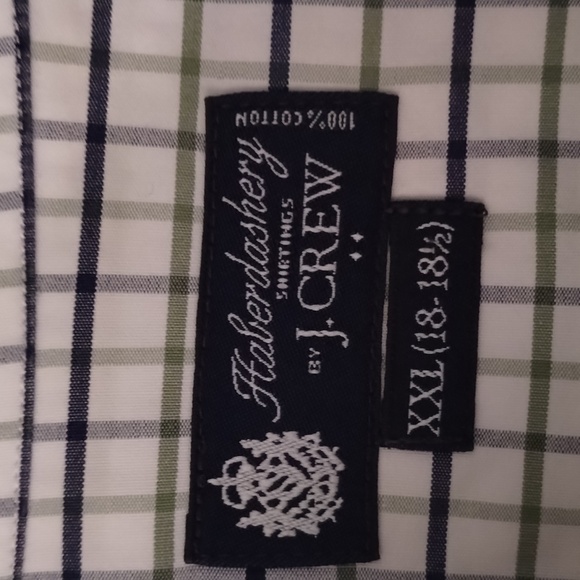 NWOT J. Crew Haberdashery Designer Long Sleeve Button Up Woven Shirt Men's XL - Picture 12 of 14